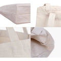 Bulk Promotional Cheap Blank Canvas Bags Reusable Eco Friendly Custom Simple Style Plain Cotton logo Bags