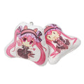 Custom Printed Logo Mini Cartoon Anime Pillow Push Keychain Shape Gift Soft Customization Pillow