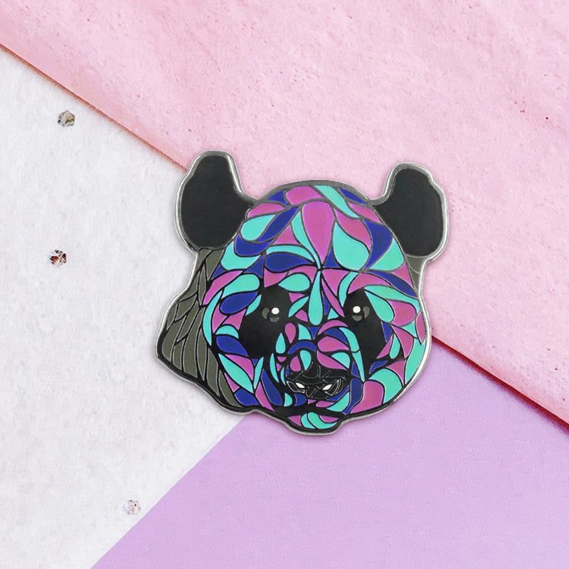 Personalized Lapel Pin Metal Badge Manufacture Rose Gold Plated Glitter Anime Cartoon Soft Hard Enamel Pin Custom Enamel Pin