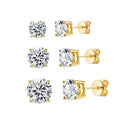 Luxury 14K & 18K White Gold Yellow Gold IGI Certified 1ct Lab Grown Diamond Brilliant Cut Fine Jewelry Unisex Stud Earrings