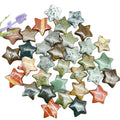 Hot Sell Natural Mix Material Crystal Star Reiki Moon rainbow Crystal Stars for Decoration