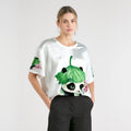 Comfortable Casual Exquisite Pattern Panda Tshirt Cute Tshirt Tshirt Women Blouse