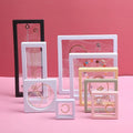 Earrings PE Film Suspension Packaging Box Transparent Jewelry Box Necklace Dust-proof Storage Box Portable Jewelry Wearable