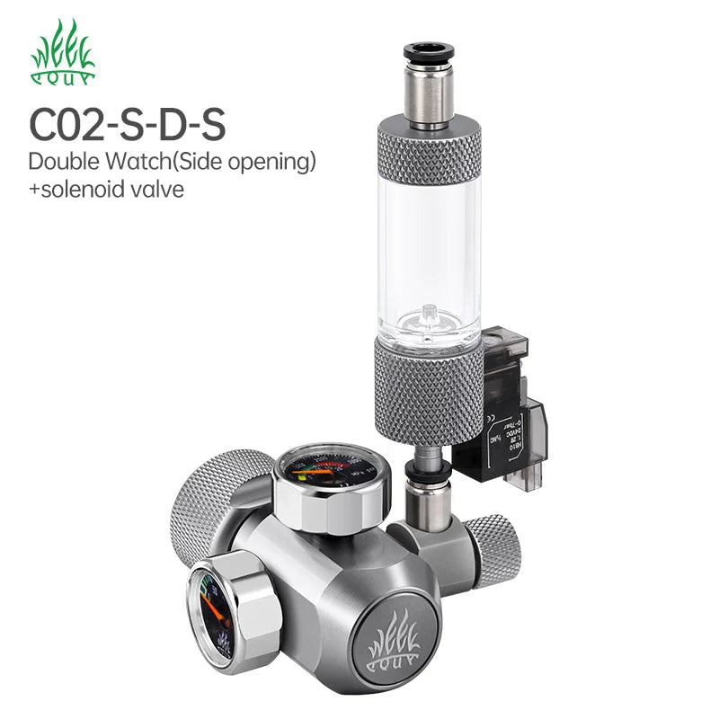New Design Customized Top Quality Single Gauge Aquarium  Co2 Gas Regulator