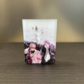 UV Printing Custom Acrylic Display Logo Photo Block With Multiple Layers Printing