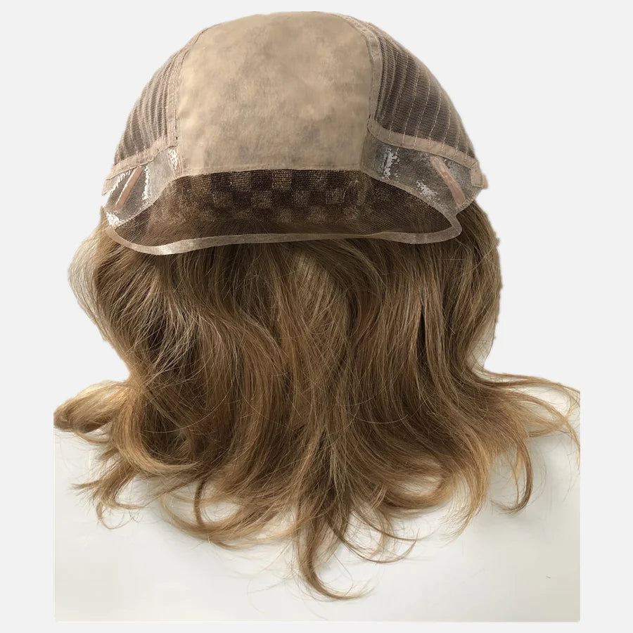 LONGFOR Hot Selling Products 2024 Silk Base Luxury Jewish Wig Human Hair Cuticle Virgin Hair Extension European Hair Wig