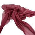 Scarf Hijab Women Cotton Voile Scarf Muslim Hijab Custom 21 Colors Pure Color Square Scarf Polyester Slub Hijabs Daily Life 1pcs
