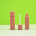 5ml Bottle   Soft Touch Matt Finished Cosmetic Lipstick Tube with Brush Wand Lip Balm Tube  Lip Stick Bottle
