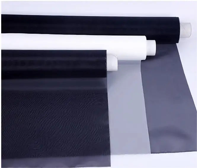 Nano Fiber PM2.5 Window Screen 100 135 200 Mesh Black and White Screen Waterproof Rain Proofing