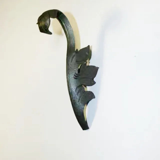 250x75mm Components Elements Wrought Iron Forged Steel Leaf and Leaves