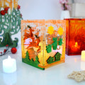 DM182 Lantern Resin Silicone Mold Durable & Eco-Friendly for DIY Craft Christmas Decoration Gift