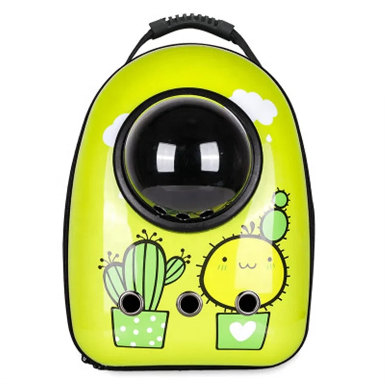 Hot Selling Custom logo Luxury Breathable Pet Outdoor Travel Bag Fashion Pet Backpack