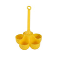 Dishwasher Safe 3-Hole Silicone Egg Steamer and 5-Hole Egg Poacher Kitchen Gadgets for Cooking Tools