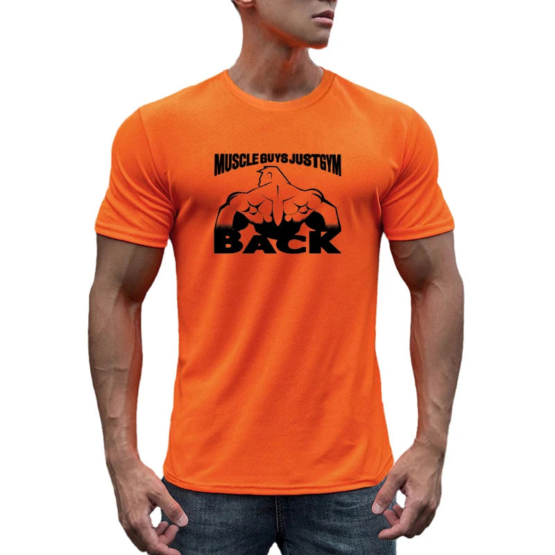 Custom Logo Multicolor Mesh Quick Dry Gym Jersey Fitness Bodybuilding Mens Breathable Short Sleeve Sport T Shirt