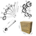 Hot Selling Kitchen Baking Tool Small Measuring Coffee Spoon Clip Scoop Set 18/10 Stainless Steel Measure Cup