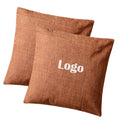 Custom Print Decorative Throw Cotton Linen Pillow Cover for Bedroom Living Room Sofa Cushion Pillow Case