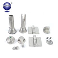 Modern Design Stainless Steel Hardware for Public Toilet Cubicle Partition Hinge Door Lock Set Dustproof Satin Finish 304SS for