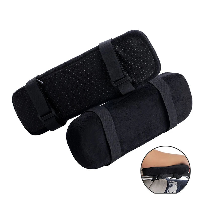 Ultra-Soft Memory Foam Elbow Pillow Support Chair Armrest Pads Home Office Hand Pad Relief Cushion