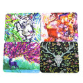 Wholesale Custom Full Color Printing Design Mouse Pad Square Shape Rubber Desk Mouse Mat