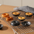Mini Carbon Steel Donut Mold Single Hollow Pumpkin Lace Cake Baking Tool Food Grade Decorative for Household Commercial Use