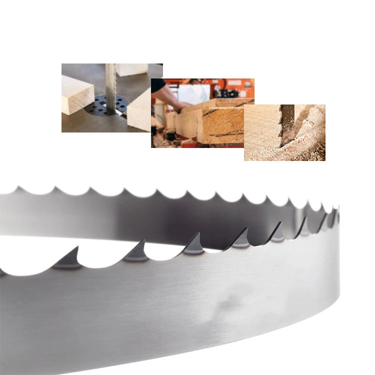 Band Saw Blade Sharpening Machine Hardened Band Saw Blade for Wood Band Saw Mill Blades
