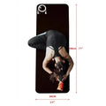 Grounding Yoga Mat Exercise Fitness Pad  71x24 Inch Earthing Conductive Carbon Mat with 15 Foot Cord Help Lower Inflammation