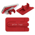 Hot Sale Silicone Mobile Phone Business Credit Card Holder with Stand