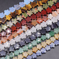 Wholesale Star Shape Loose Gemstone BeadsAgate/Crystal/Malachite/Tiger Eye Stone Beads Star Shaped Beads