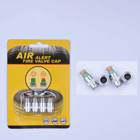 Car Auto Tire Pressure Monitor Stem Caps Sensor Kit Indicator Diagnostic Tools Alert Eye 1pc