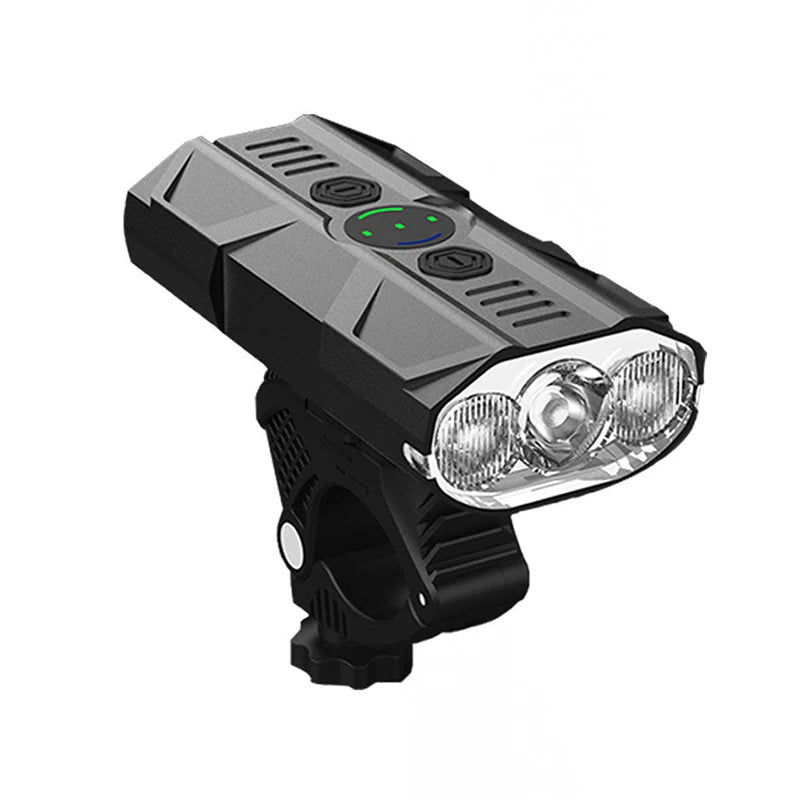 1500 Lumens IPX5 Waterproof 5200mAh with Power Bank Function USB Rechargeable Super Bright Headlight  Bicicletta Accessories