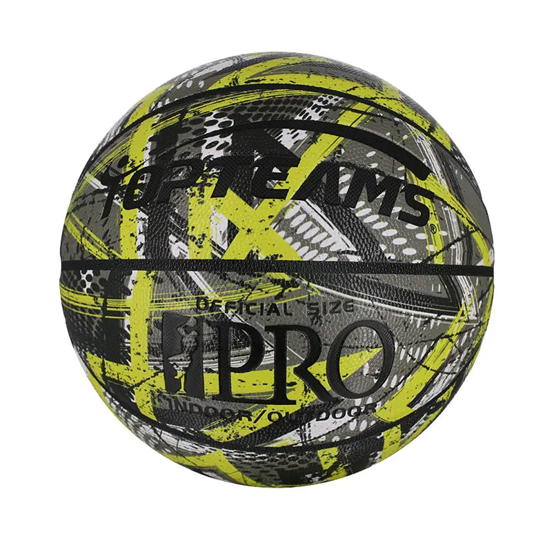 Full Printing Process Basketball Leather Size 7 Wholesale Leather Sports Training Basketball Ball