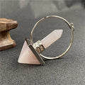 Diy Wholesale Price Orgonite Pyramids With Rose Quartz Chips Inside With Copper Shavings With Om Plate for Sale