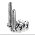 YJT 4026 Hexagon Socket Flat Head Screw  Stainless Steel Pan  Head Machine Screw China Fastener Manufacturer Socket Screw