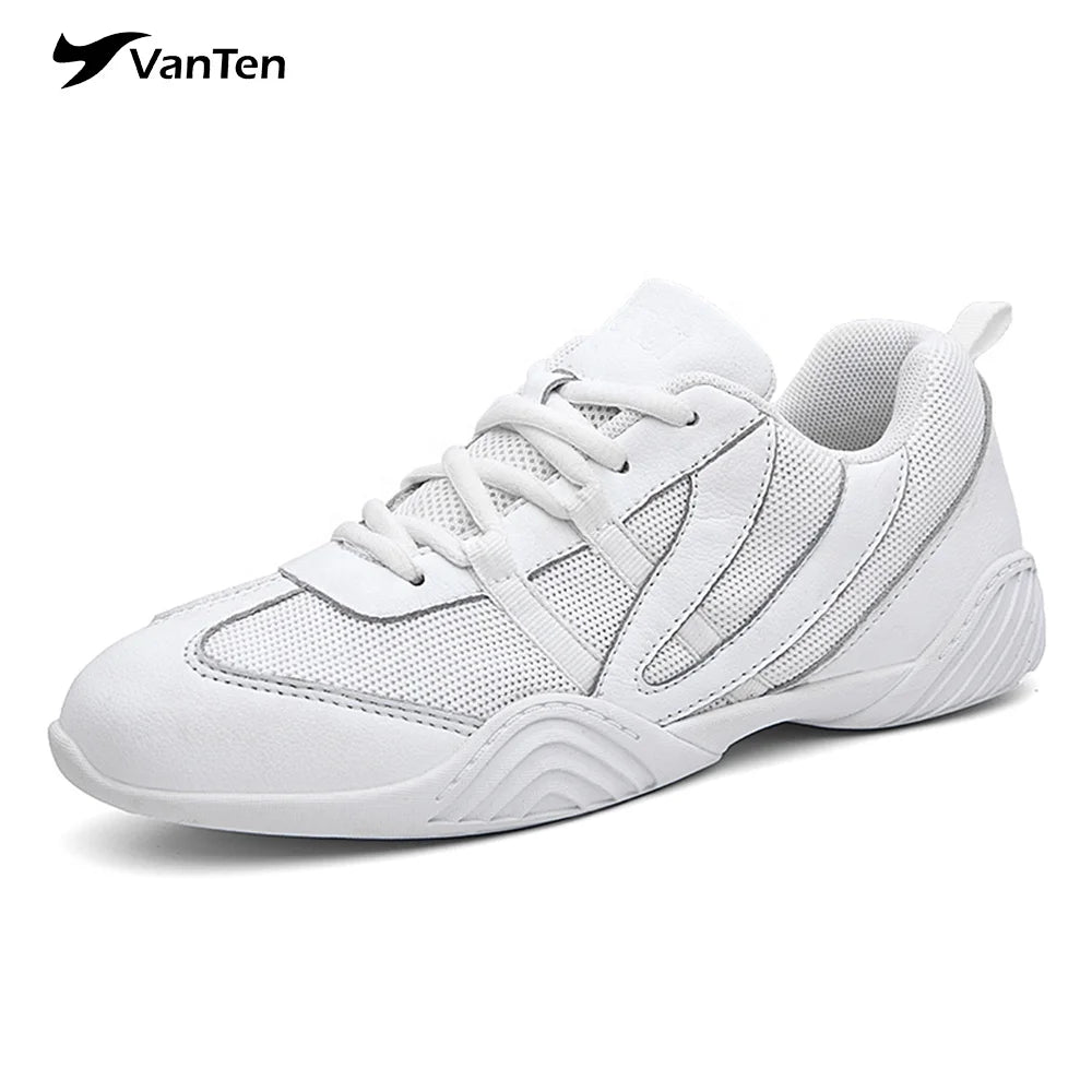 RingRui Factory Women Sports Dance Shoes Artistic Gymnastics Dance White Shoes Kids Gym Shoes
