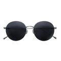 Hot Sale Classic Titanium Sunglasses with Polarized Round Frame Gold Lenses Fashionable Sun Glasses for Men Women and Female