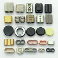 Cord Rope Clip Ribbon  End Clip Metal Alloy Rope Stopper Column Cord End Lock Fasteners