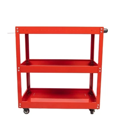 3 Tier Heavy Duty Movable OEM Workshop Garage Mechanic Utility Tool Cart 3layer Tool Cart