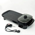 Modern Outdoor Electric BBQ Grill Machine with Hot Plate Commercial Pan & Automatic Heater for Outdoor BBQ