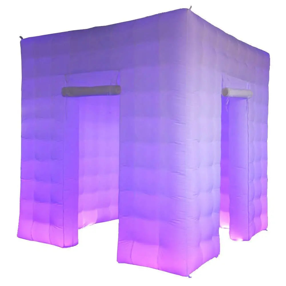 Aero Outdoor Giant Inflatable Party Tent Waterproof Inflatable Nightclub Light Customized Inflatable Cube Marquee
