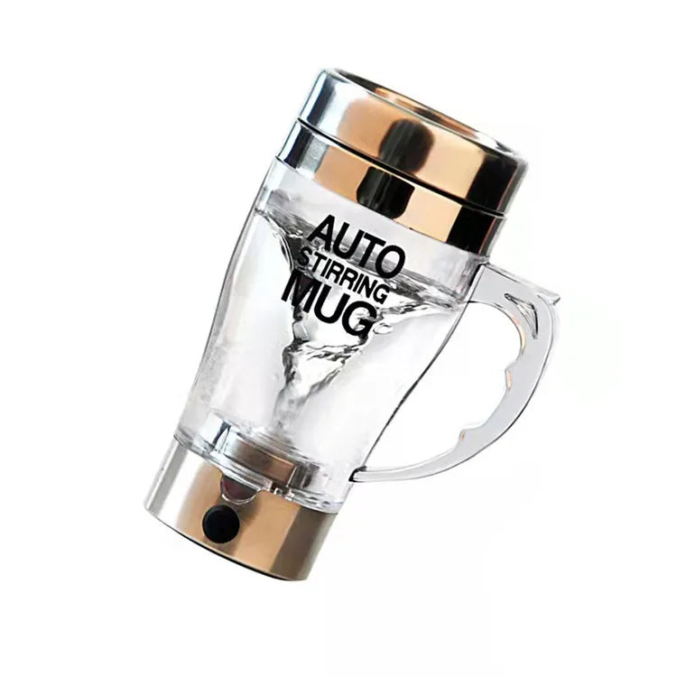 Wholesale 450ml As Material+pp+ss304 Material Self Stirring Protein Shaker Bottle