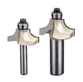 TIDEWAY ZLC0603 Beveled Convex Semi-Circular Arc Furniture Edging Customized Woodworking Router Bits OEM ODM Milling Cutter