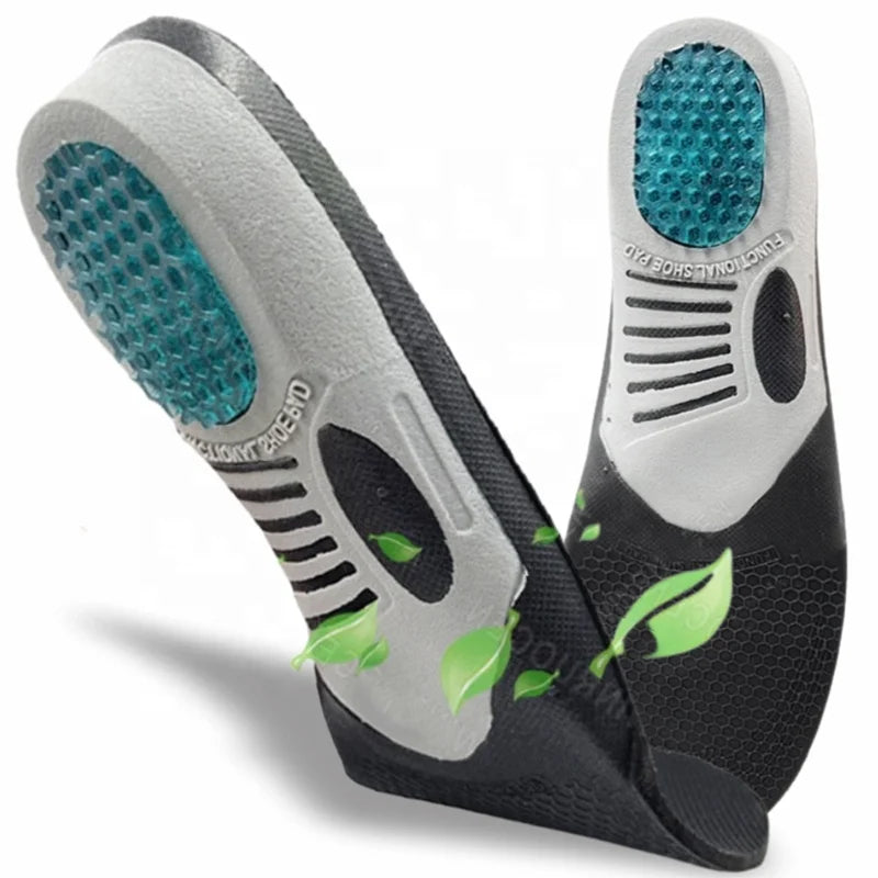 Wholesale Superior Quality Mesh Running Shoes Sneakers Sports Arch Insoles Shock Absorption Shoe-pad Brioche