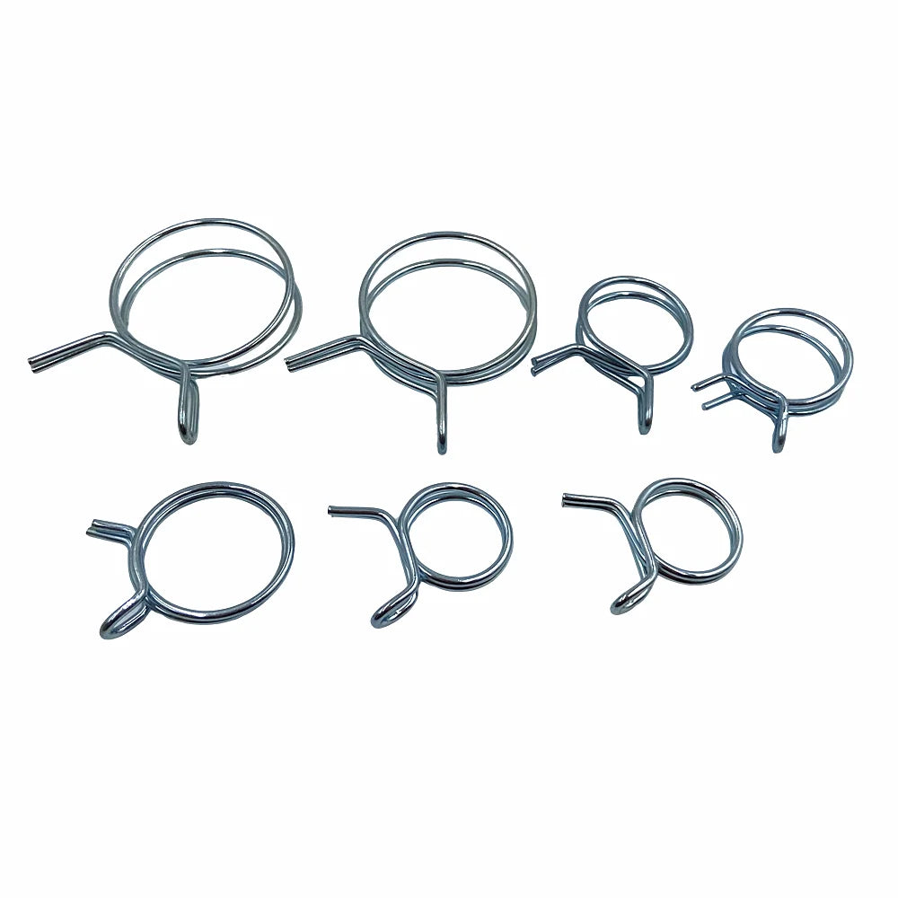 Fuel Line Band Clamp Body Clamps Assortment Injection Hose Clamp Assortment Types of Fuel Hose Clamps Fuel Line Clamps