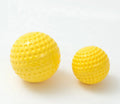 Wholesale 9" Yellow Pitching Baseball Machine PU Dimpled Baseball Ball with Customized Color & Logo MOQ 1000pcs