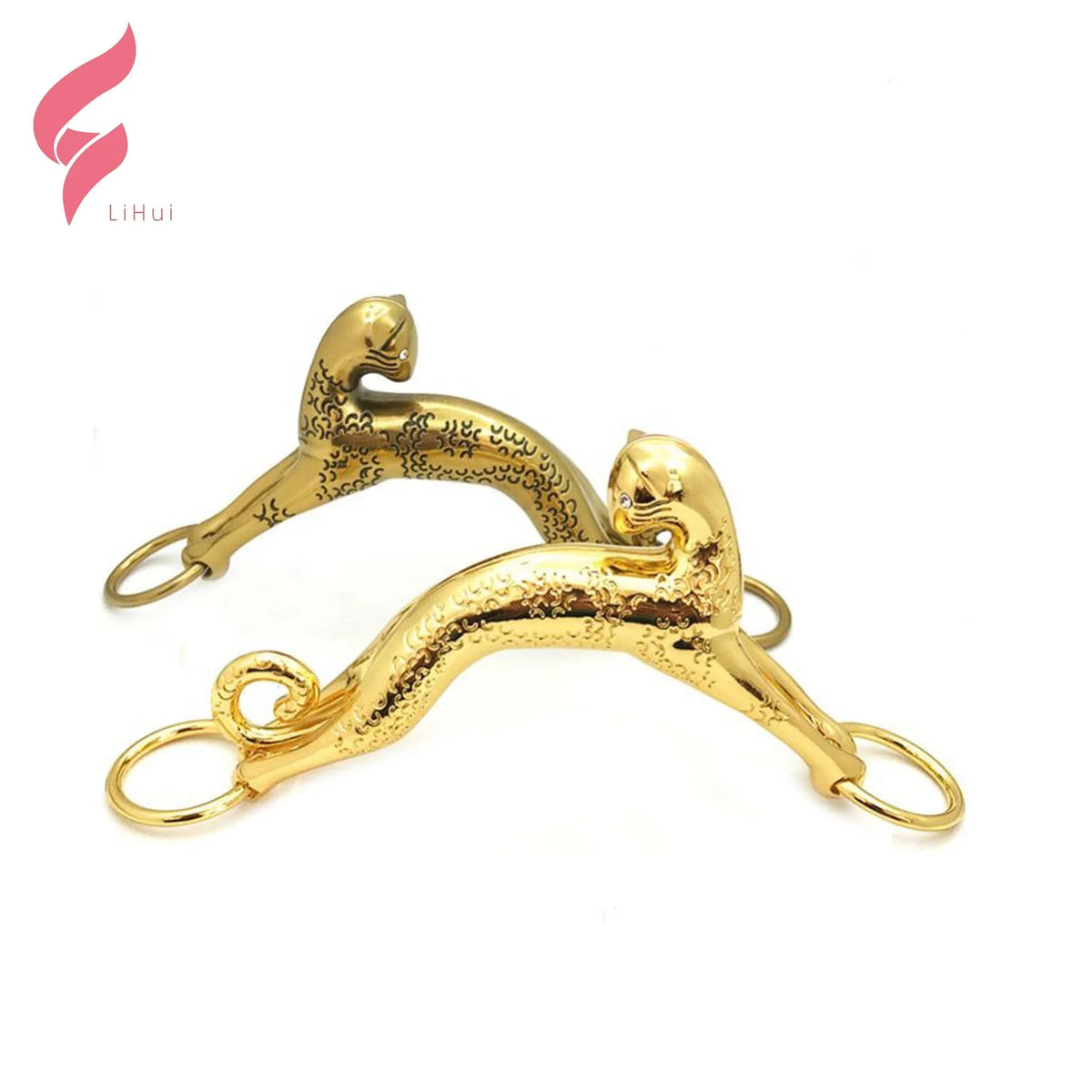 LiHui High Quality Trendy Professional Resin Hook Handbag Handle Round Top U Shape