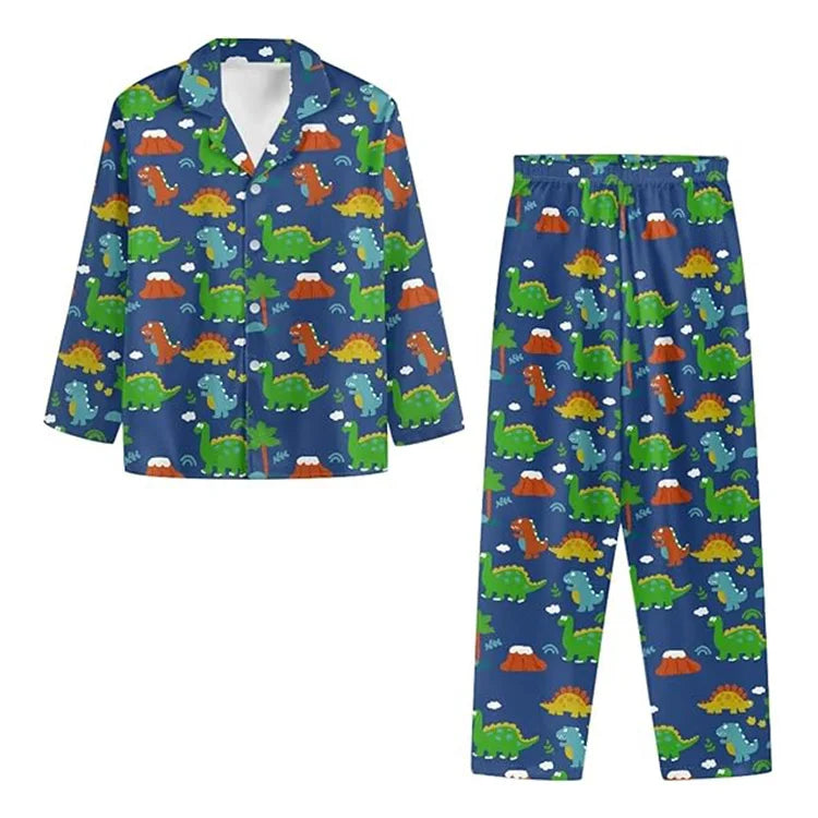 Stylish Winter Pajamas Women Sets Suit Girl Men Unisex High Elastic Fabric Loose Sleepwear 2 Piece Short Lead Time Comfortable