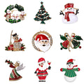 New Collection of 2025 Christmas Festival Fashion Gold Lapel Pin Christmas Brooches Pin