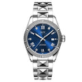 Luxury Carnival Men's Automatic Mechanical Watch for Switzerland Waterproof Sapphire Business GMT Stainless Steel Band Reloj Hom