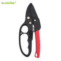 SUNSHINE Pruning Shear Garden Tools Labor Saving High Carbon Steel Scissors Gardening Plant Sharp Branch Hand Pruners Protective