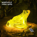Frog Sculpture Fiberglass IP65 High Quality LED Garden Lights Outdoor Waterproof Decorative Lighting for Hotel Living Room